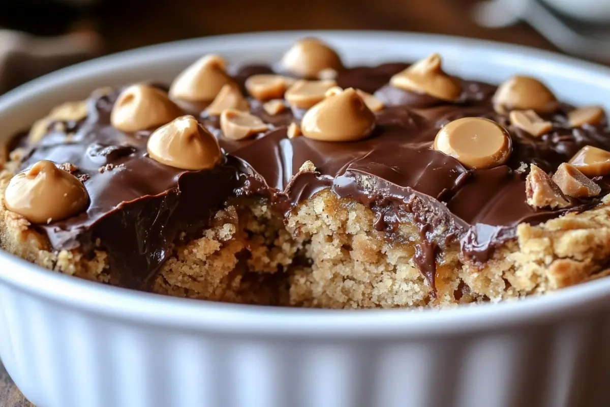 peanut butter cup dump cake recipe